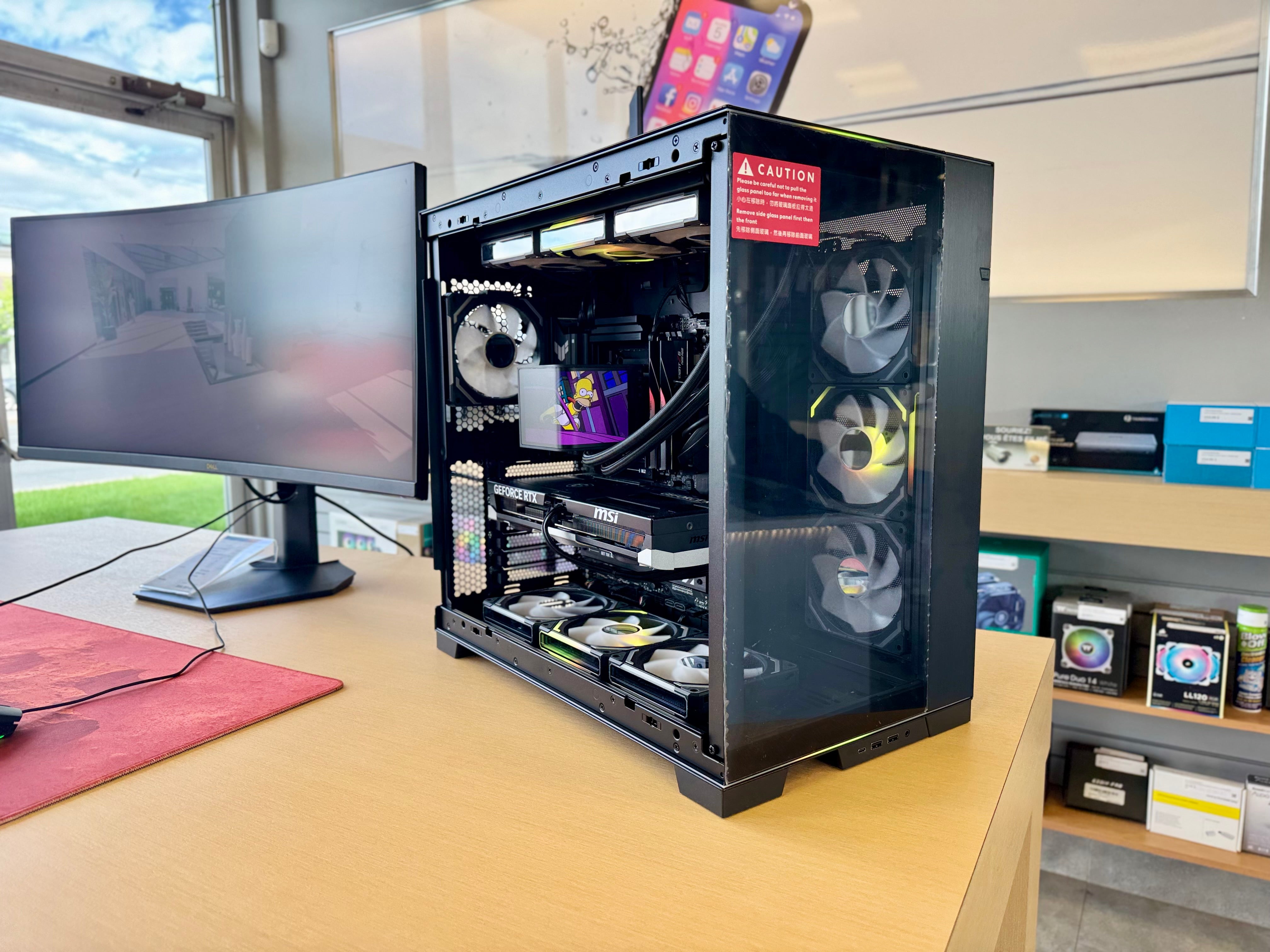 Custom Gaming PC - Ryzen 7 9800X3D | RTX 5080 16GB (MSI Ventus 3X), 32GB DDR5 6000 (G.Skill Trident Z5 RGB), 1TB NVMe (WD Black), TRYX AIO ARGB with Curved AMOLED 6.5" Screen