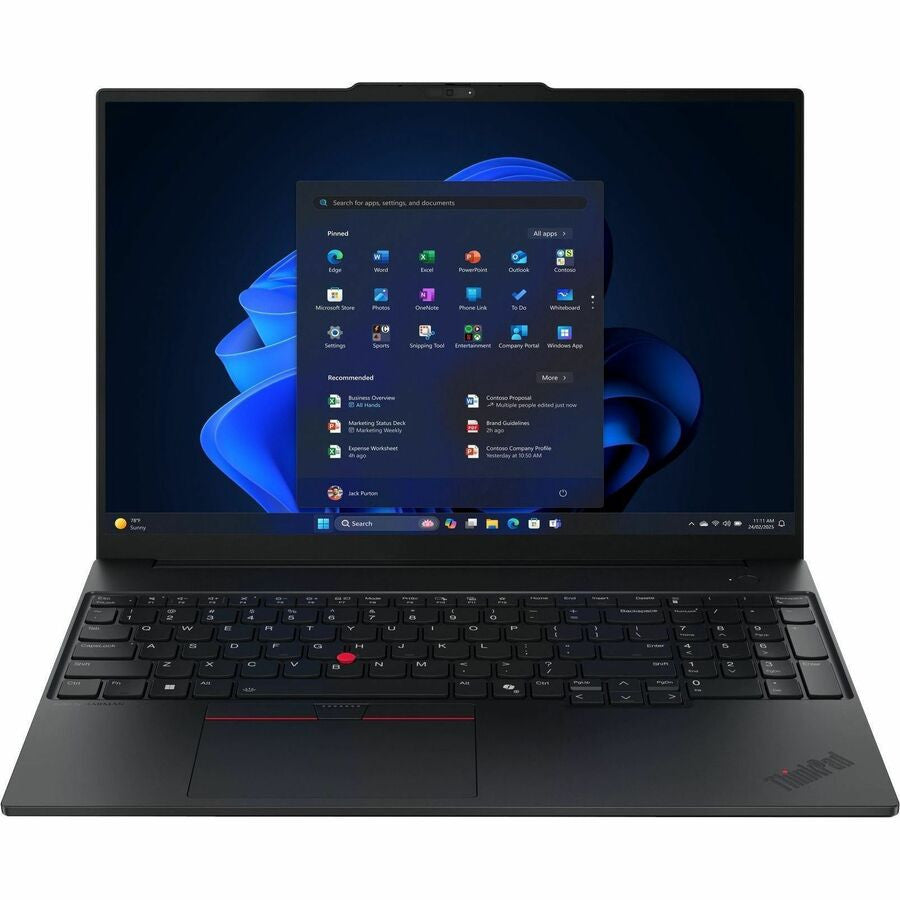 Lenovo ThinkPad E16 G3 - Ryzen 7-AI-250 | 16'' WUXGA (1920x1200), 60Hz, 16Gb, 512Gb SSD