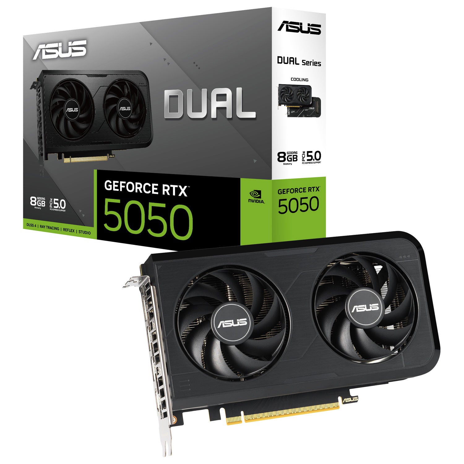 Asus RTX 5050 Dual (non-OC) - 8GB GDDR6