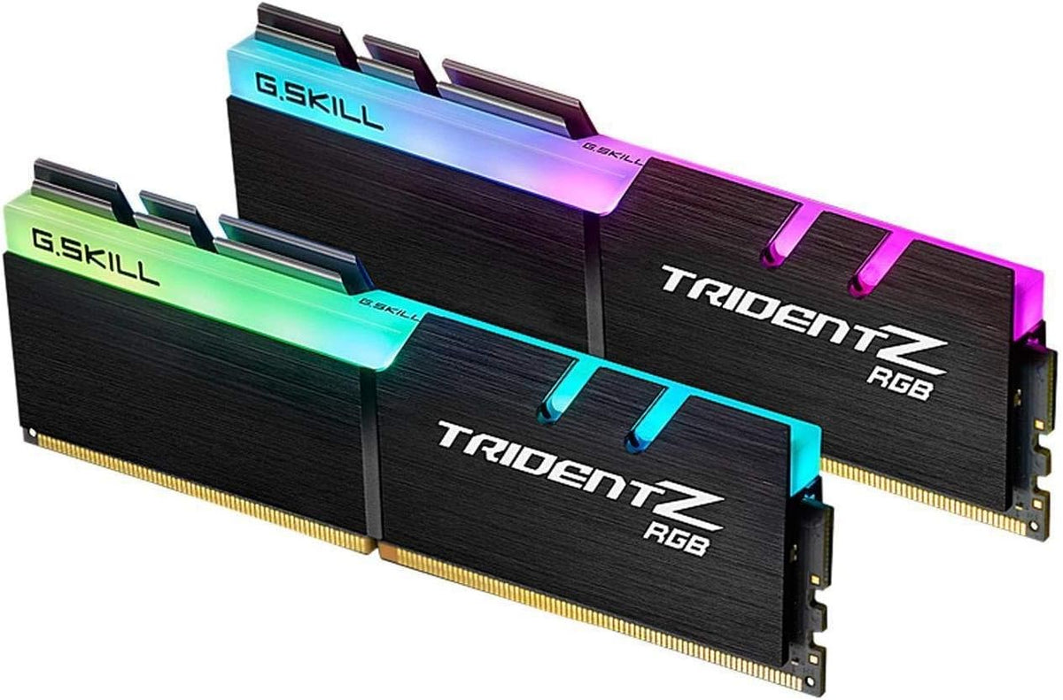 Kit mémoire de bureau G.SKILL Trident Z RGB 32 Go (2x16 Go) DDR4 3600 MHz CL18 F4-3600C18D-32GTZR