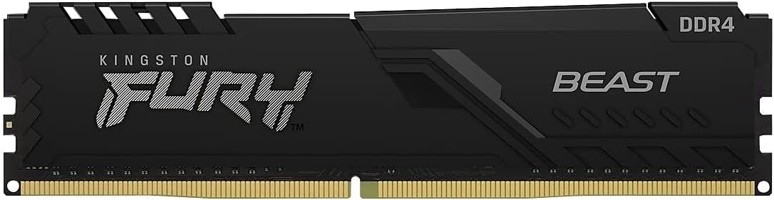 Kingston FURY Beast 8GB DDR4-3200 CL16 Desktop Memory - KF432C16BB/8