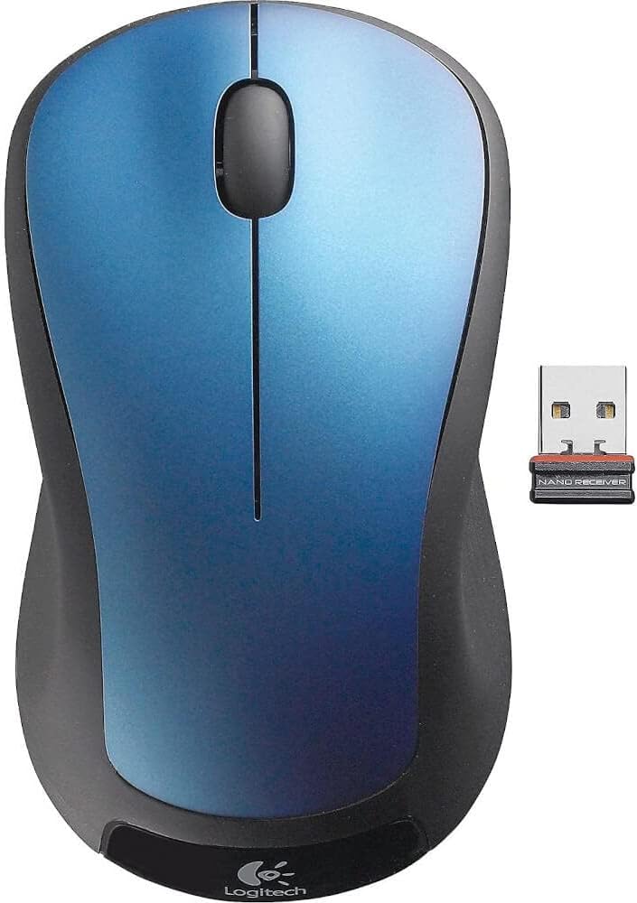 Logitech M310 Wireless Mouse – Wireless Optical Mouse – 1000 DPI – Blue