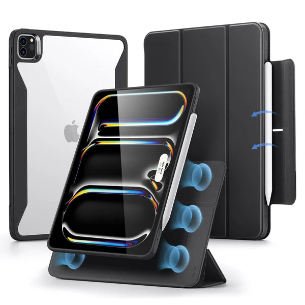 ESR Rebound Hybrid Case 360 for iPad Pro 11" (2025) - Black