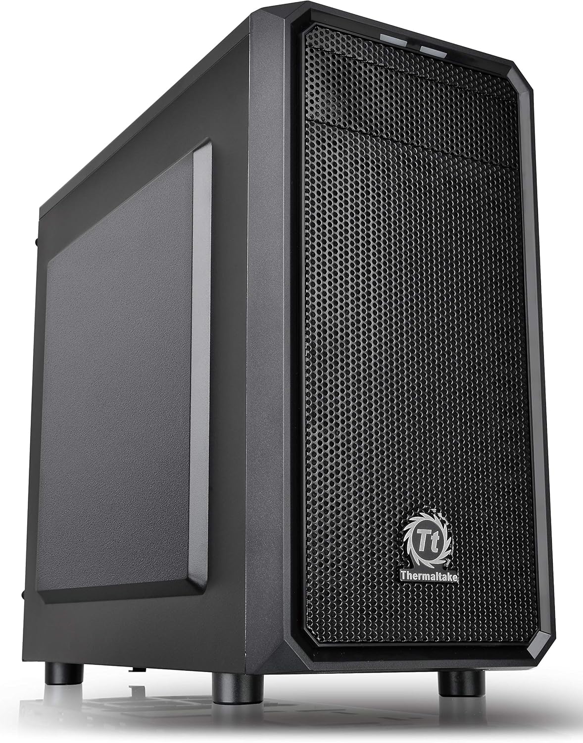 Thermaltake Versa H15 Micro-ATX Mini Tower Case | 240mm Liquid Cooling Support | Black