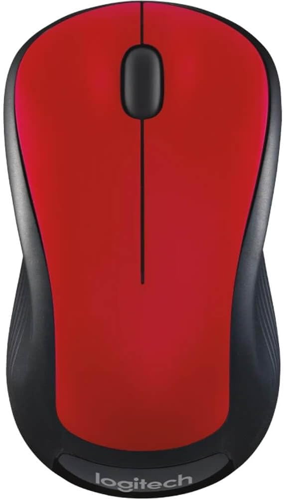 Logitech M310 Wireless Mouse – Wireless Optical Mouse – 1000 DPI – Red