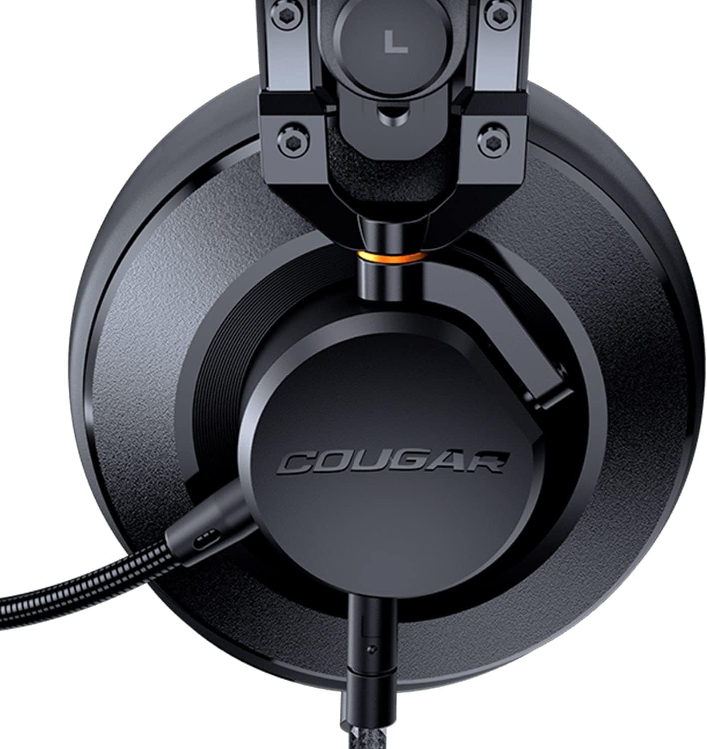 Casque de jeu COUGAR VM410 – Haut-parleurs en graphène de 53 mm, microphone antibruit et connectivité filaire 3,5 mm