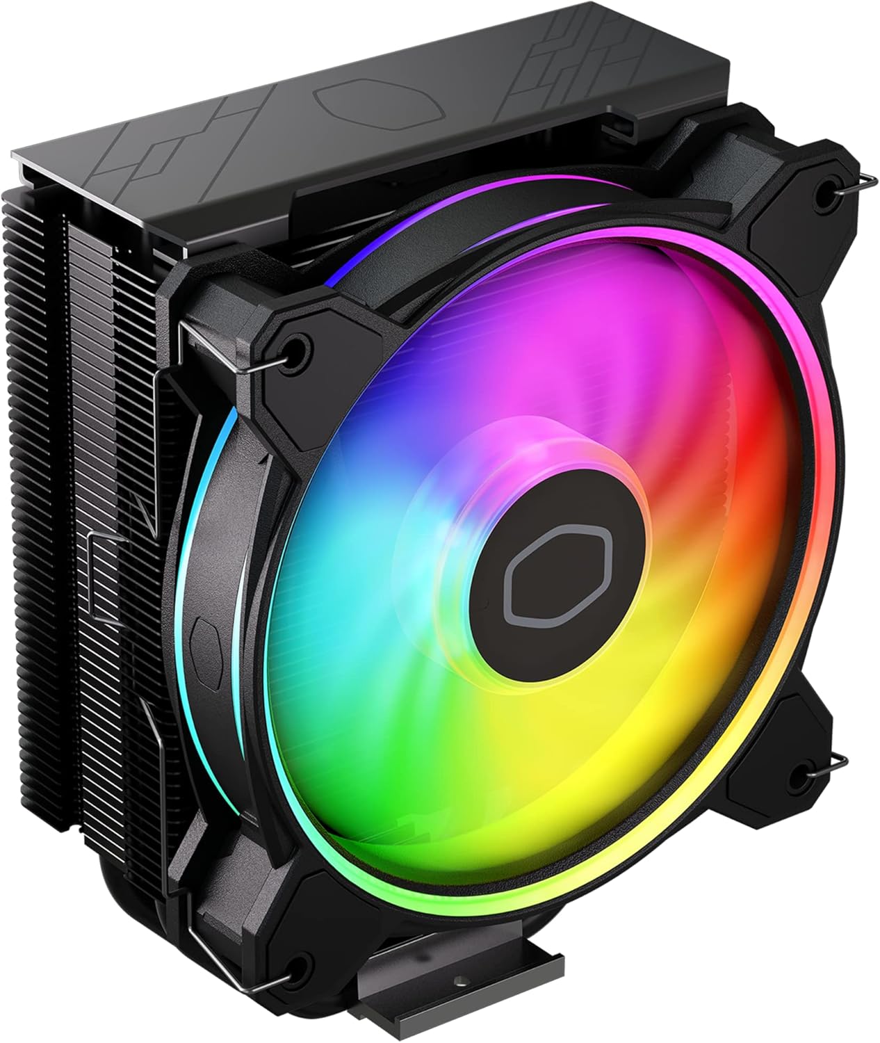 Cooler Master Hyper 212 Halo White ARGB CPU Air Cooler - 120mm Cooling System