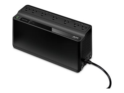 APC Back-UPS BE600M1 600VA / 330W Battery Backup UPS | 7 Outlets, USB Charging