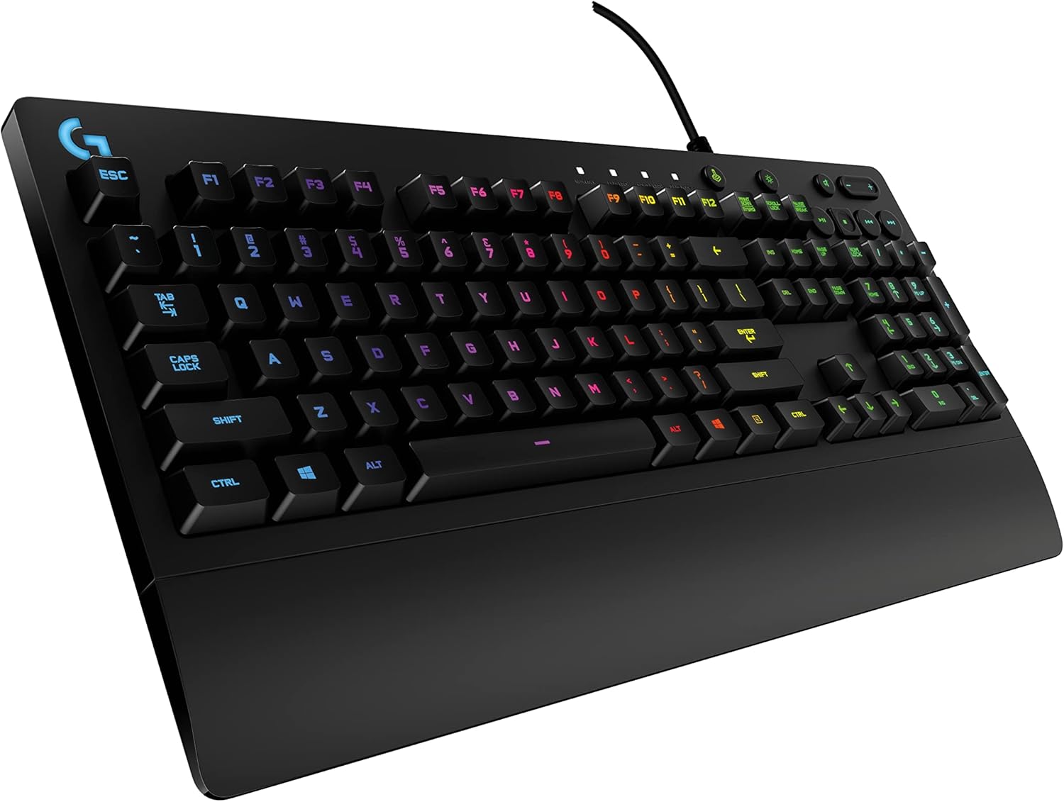 Logitech G213 Prodigy RGB Gaming Keyboard – RGB Gaming Keyboard – Romer-G Tactile Switches – Black