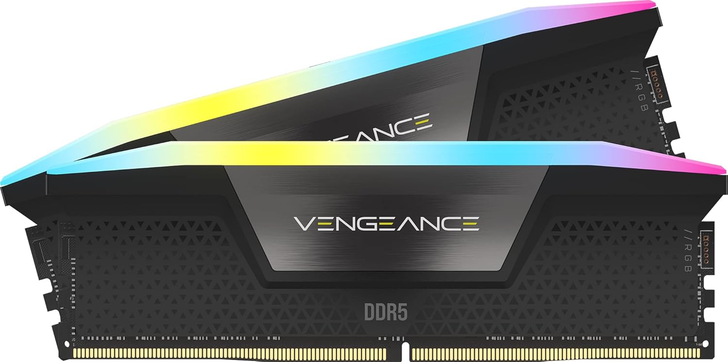 CORSAIR VENGEANCE RGB DDR5 32GB (2x16GB) 6000MHz CL30 AMD EXPO RGB Memory Kit