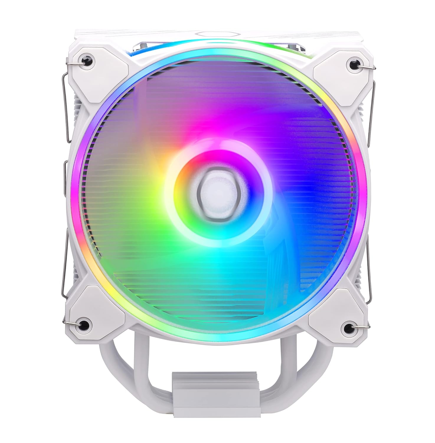Cooler Master Hyper 212 Halo White ARGB CPU Air Cooler - 120mm Cooling System