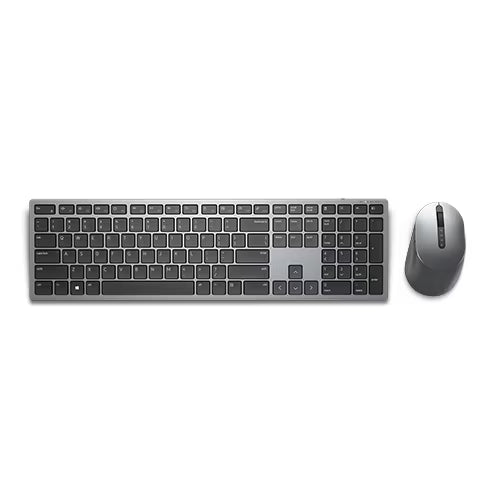 Dell Multi-Device Wireless Keyboard and Mouse Combo – Multi-Device Wireless Keyboard & Mouse Combo – Bluetooth 5.0 – Titan Grey