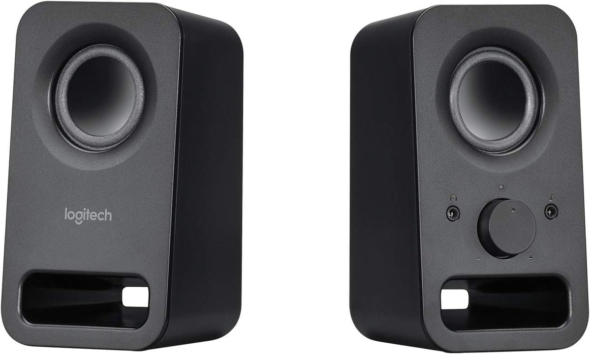 Logitech Z150 Stereo Speakers – 6W Peak Power Desktop Speaker System