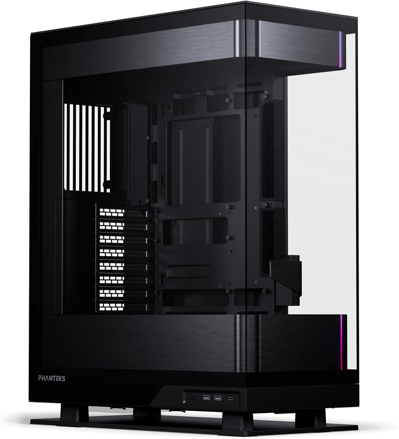 Phanteks Evolv X2 Brushed Black ATX Mid-Tower Case | Tempered Glass | Vertical Cooling Design