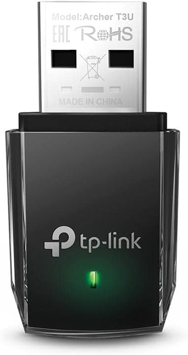 TP-Link Archer T3U AC1300 Dual-Band USB 3.0 Wi-Fi Adapter | MU-MIMO | Wi-Fi 5