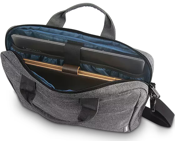 Lenovo T210 15.6" Laptop Casual Toploader Bag - Grey | Water-Repellent, GX40Q17231