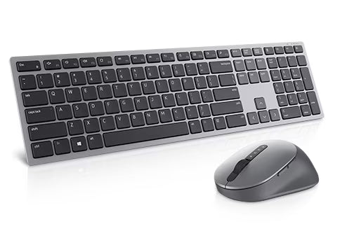 Dell Premier Multi-Device Wireless Keyboard and Mouse KM7321W – Multi-Device Wireless Keyboard & Mouse Combo – Bluetooth 5.0 – Titan Grey