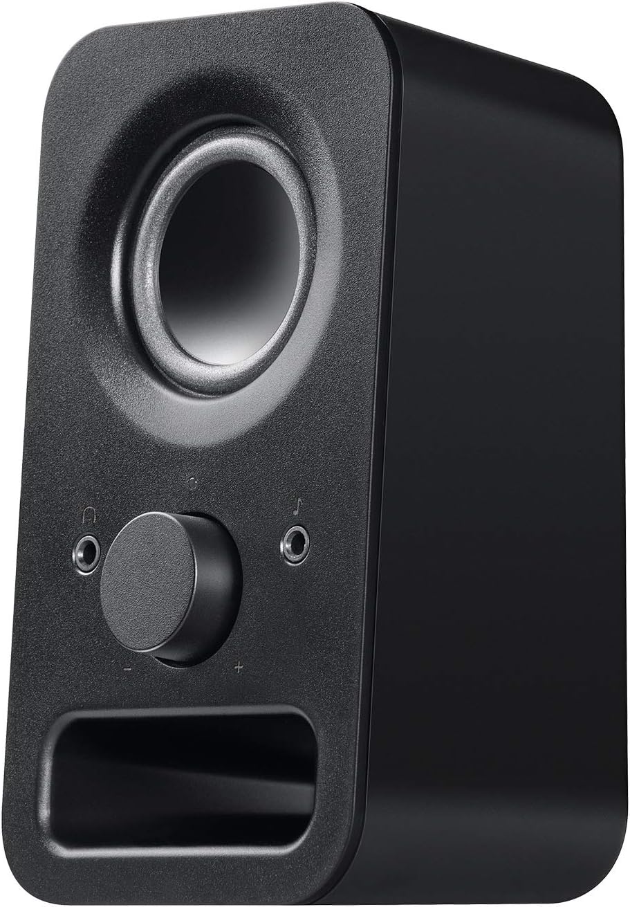 Logitech Z150 Stereo Speakers – 6W Peak Power Desktop Speaker System