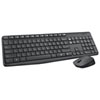 Logitech MK235 Wireless Keyboard and Mouse Combo – Wireless Keyboard & Mouse Combo – French Layout – Black