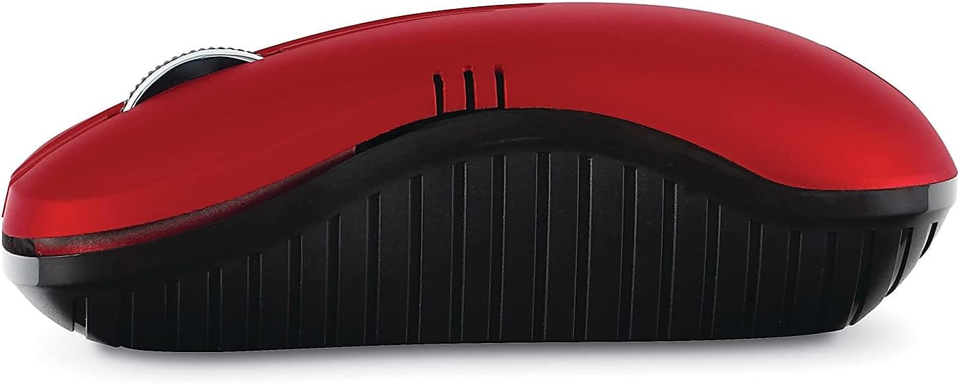 Verbatim Wireless Blue LED Mouse – Wireless Blue LED Mouse – 1200 DPI – Red