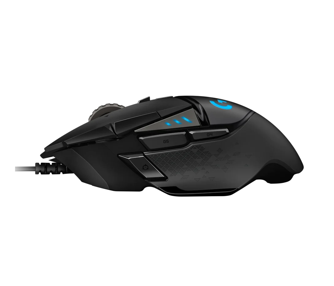 Souris gaming Logitech G502 HERO – Souris gaming filaire RVB HERO 25K – 25 600 PPP – Noir