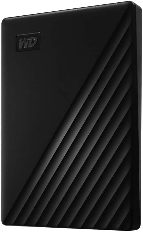 Disque dur externe portable Western Digital My Passport 2 To USB-C et USB-A – Protection par mot de passe