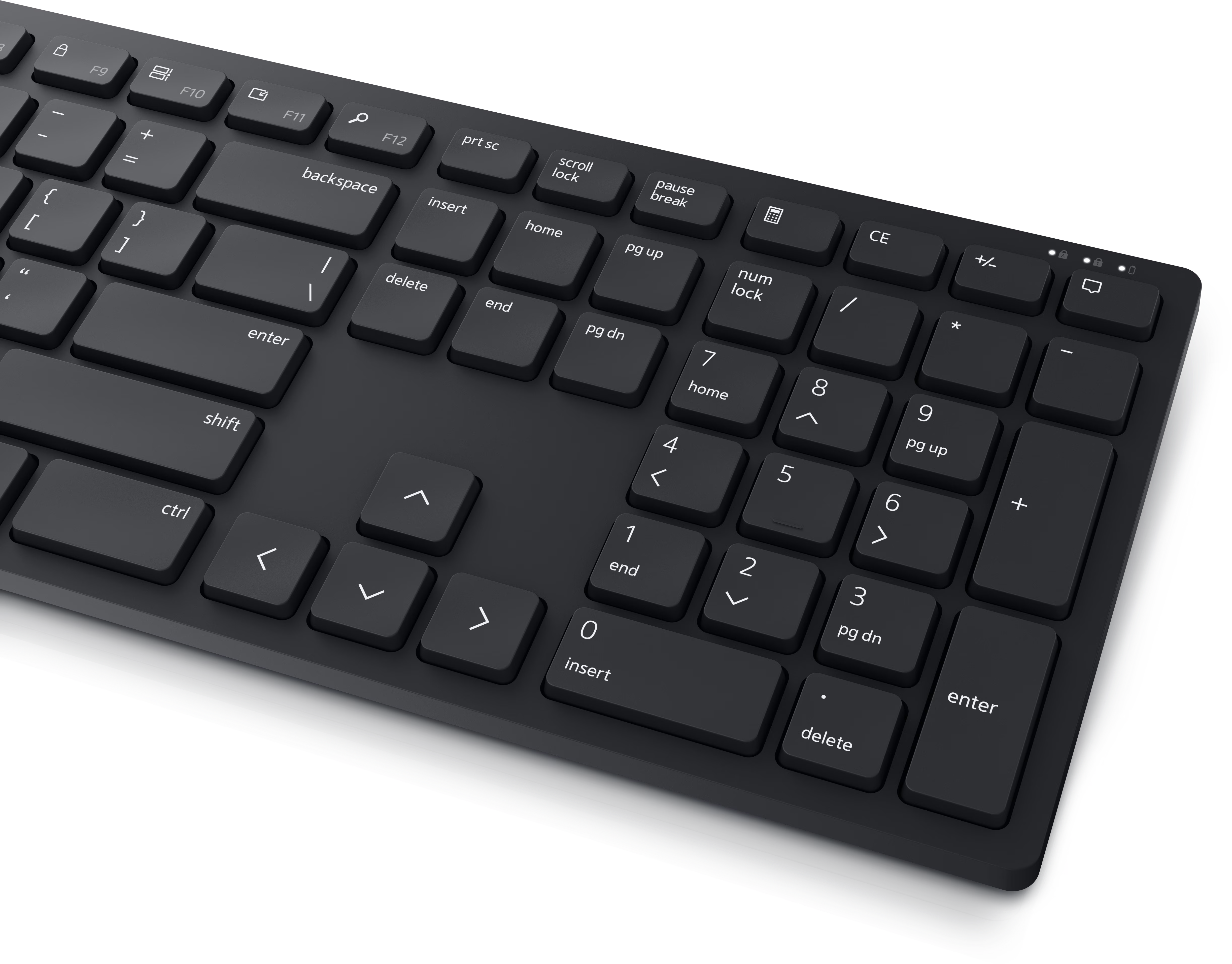 Dell Pro KM5221W Wireless Keyboard and Mouse Combo – Wireless Keyboard & Mouse Combo – 4000 DPI – Black