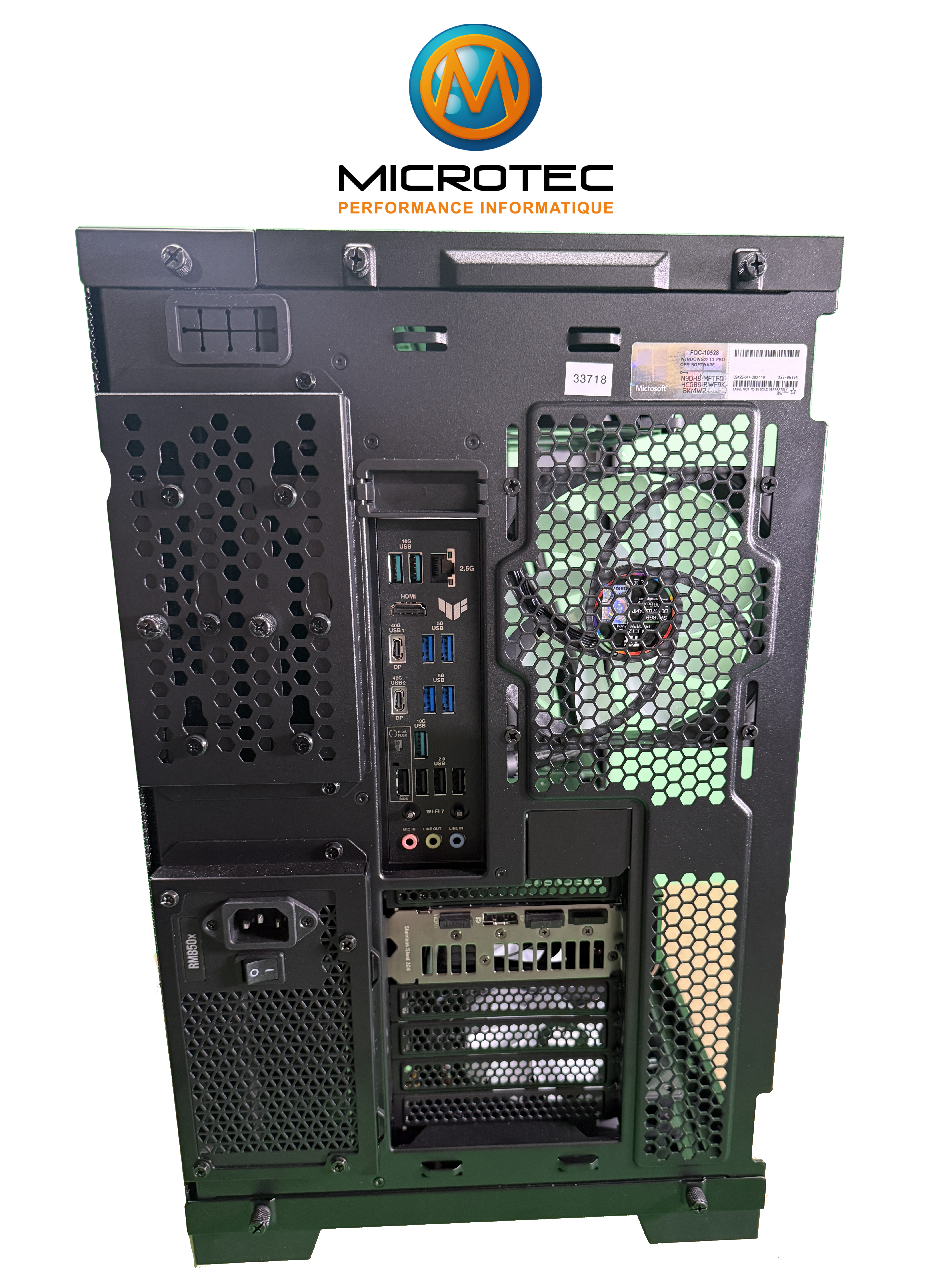 Gaming Desktop - AMD Ryzen 7 9800X3D | NVIDIA GeForce RTX 5070 12GB GDDR7, 32GB DDR5, 2TB PCIe Gen5 NVMe SSD, Liquid Cooling
