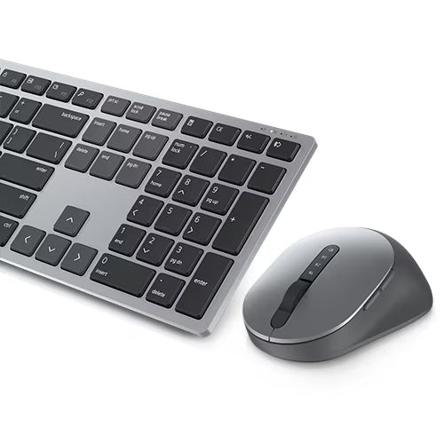 Dell Multi-Device Wireless Keyboard and Mouse Combo – Multi-Device Wireless Keyboard & Mouse Combo – Bluetooth 5.0 – Titan Grey