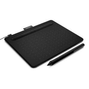 Wacom Intuos Small Drawing Tablet with Wacom Pen 4K – Black (CTL4100)
