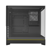 Montech HS02 ATX Mid-Tower Case with Type-C, 360mm Radiator Support & 420mm GPU Clearance