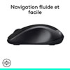 Souris sans fil Logitech M310 – Souris optique sans fil – 1000 DPI – Noir