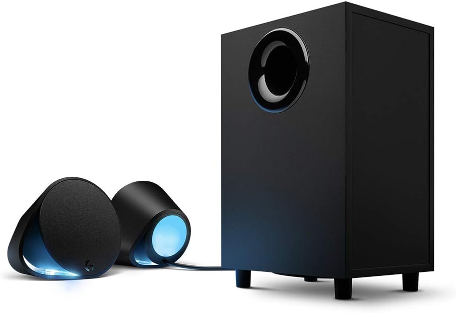 Logitech G560 LIGHTSYNC RGB Gaming Speakers – DTS:X Ultra 2.1 Surround Sound