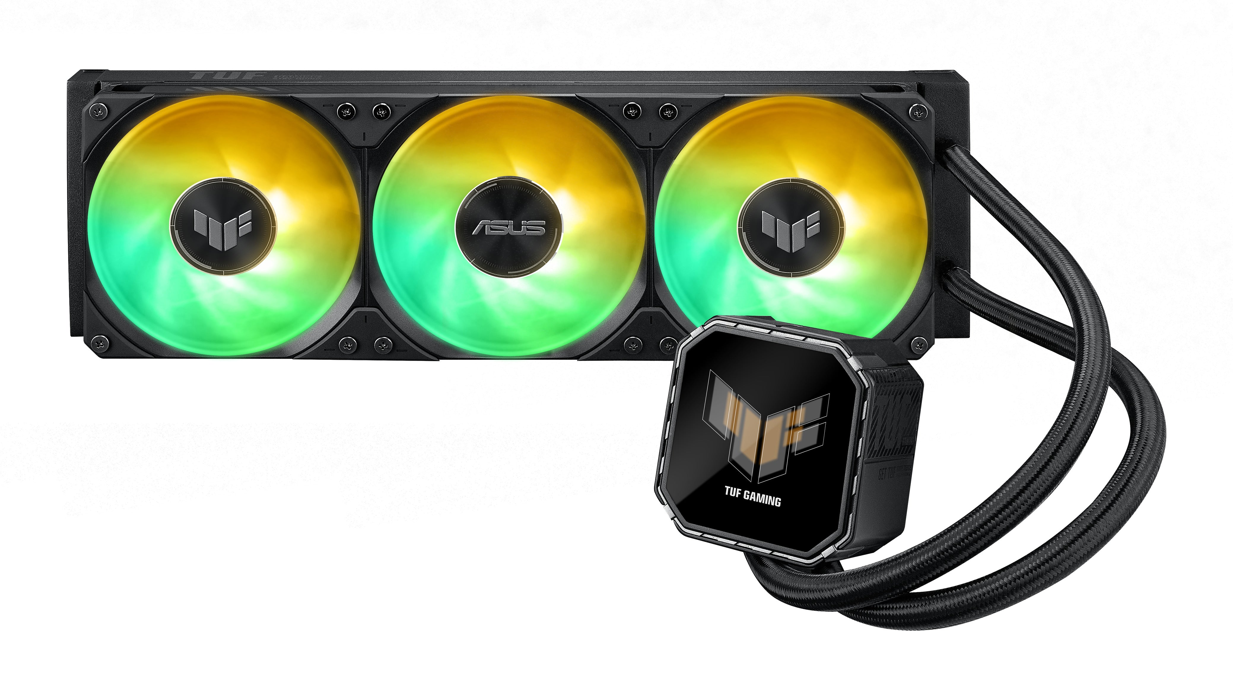 ASUS TUF Gaming LC III 360 ARGB LCD CPU Liquid Cooler - 360mm AIO Cooling System