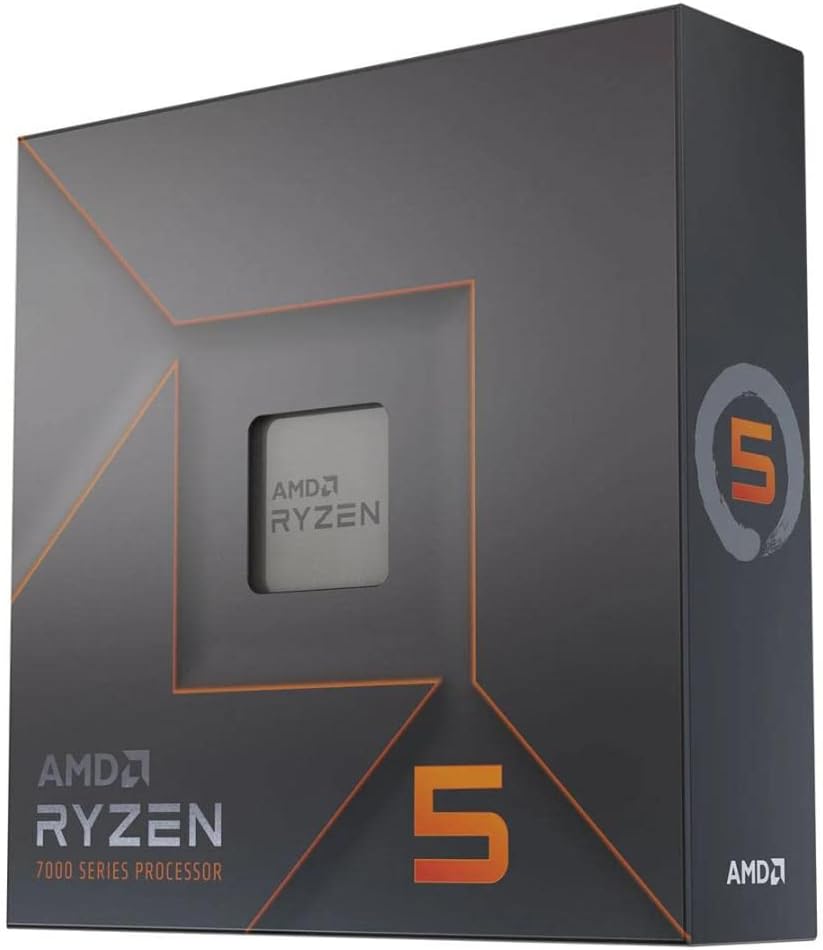 AMD Ryzen 5 7600X - AM5 | 6-Core, 4.7Ghz/5.3Ghz, 32mb L3, integrated graphics