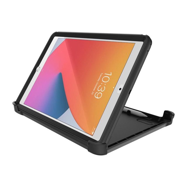 OtterBox Defender Series Rugged Case for iPad 10.2" (7th/8th/9th Gen) - Black