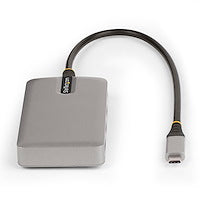 StarTech.com 4-Port USB-C Hub - 10Gbps, 4K 60Hz, 100W Power Delivery | HB31C3A1CDPPD3