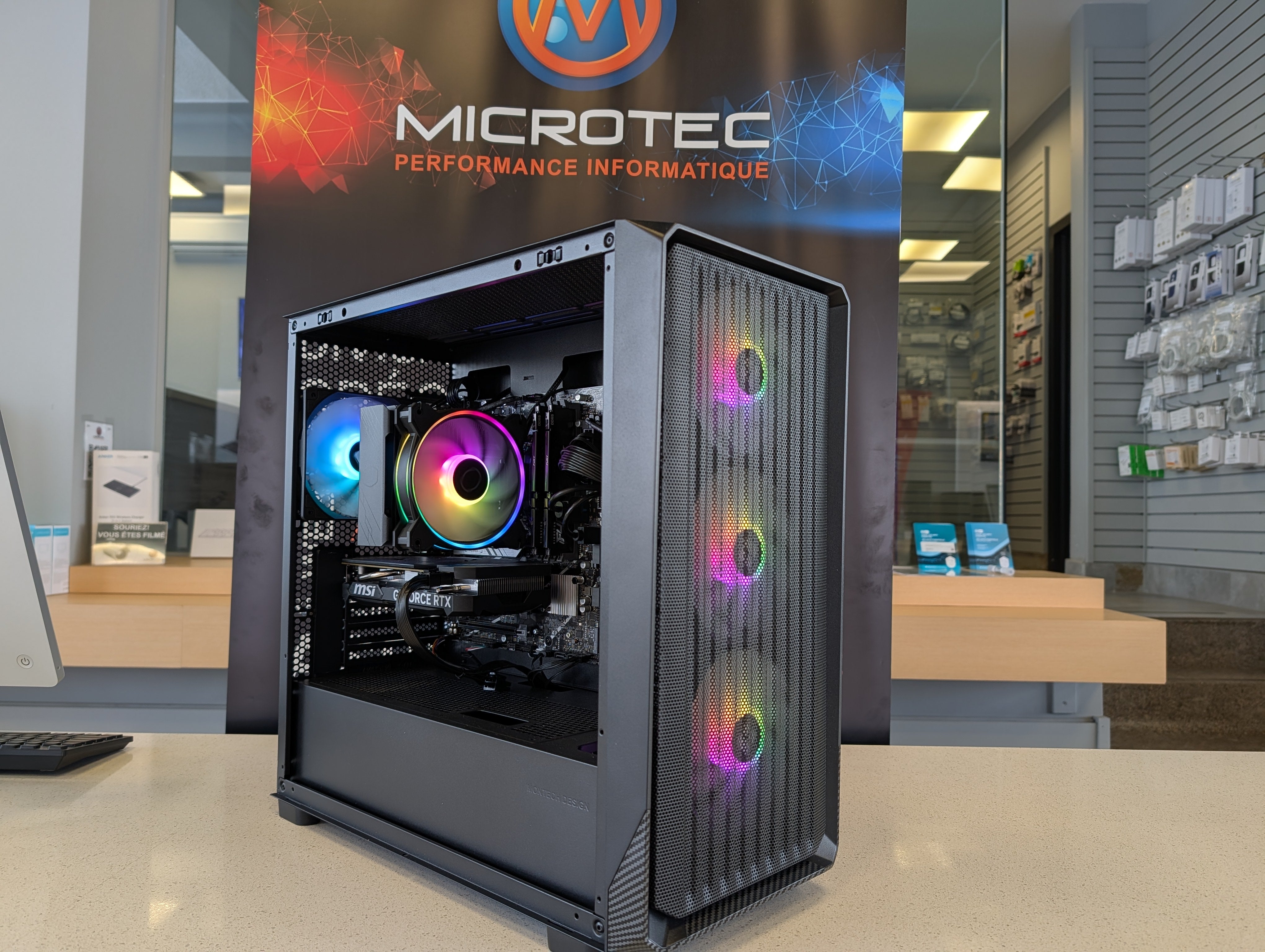 Custom Gaming PC - Intel Core i5 14600KF | RTX 4060, 32GB, 1TB, Air Tower cooling