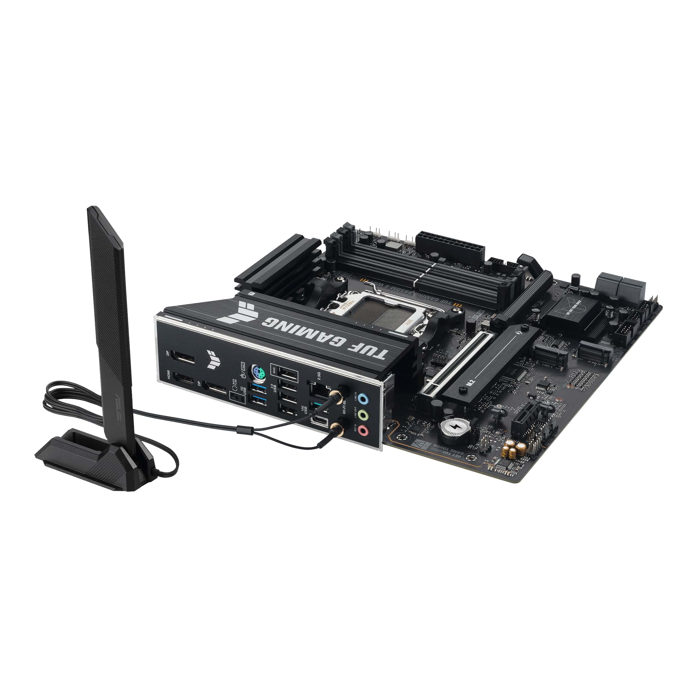 ASUS TUF Gaming AM5 ATX Motherboard - DDR5, PCIe 5.0, Wi-Fi 6E, 2.5Gb LAN