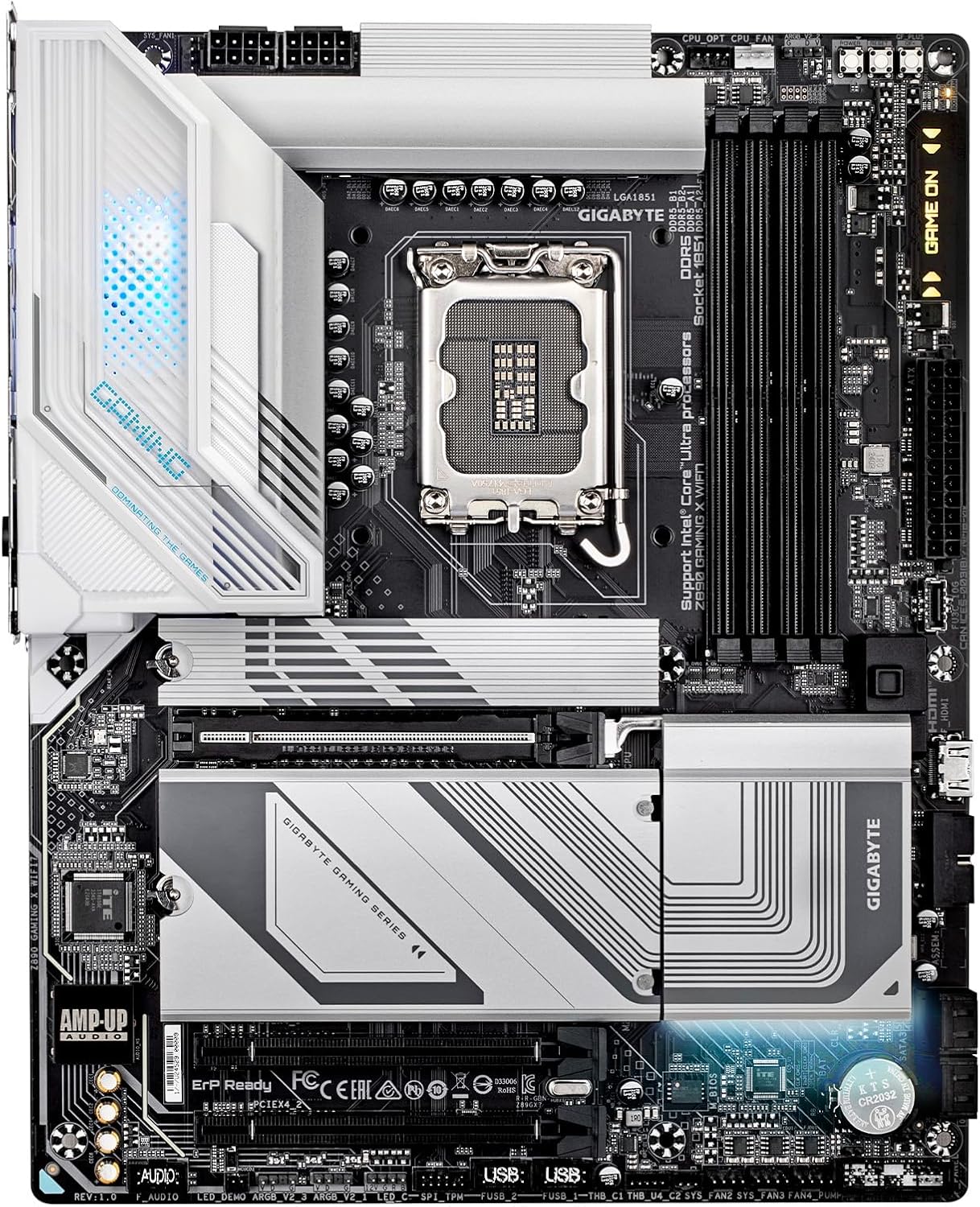 GIGABYTE Z890 LGA1851 ATX Motherboard - DDR5, PCIe 5.0, USB4, Wi-Fi 7