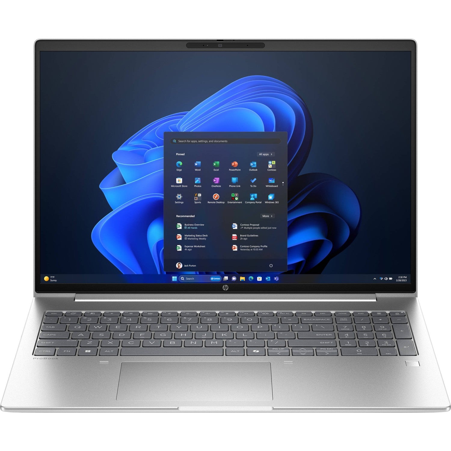 HP Laptop ProBook 4 G1a 16 - AMD Ryzen 7 250 | 16" FHD+, 60Hz, Radeon 780M, 16GB RAM, 512GB SSD