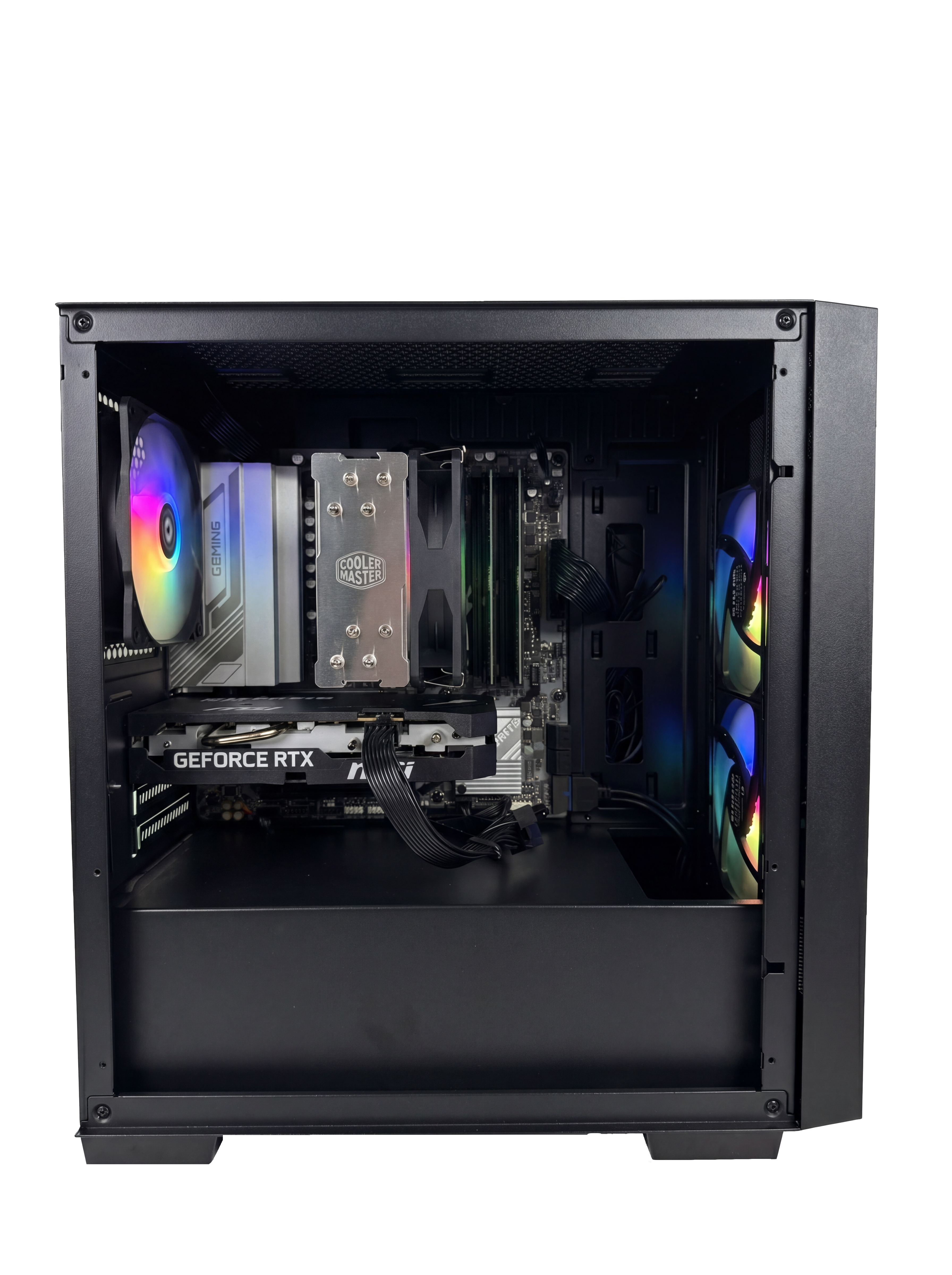 Gaming Desktop - AMD Ryzen 5 9600X | NVIDIA GeForce RTX 5060 8GB GDDR7, 16GB DDR5, 1TB NVMe Gen4 SSD, Air Cooling
