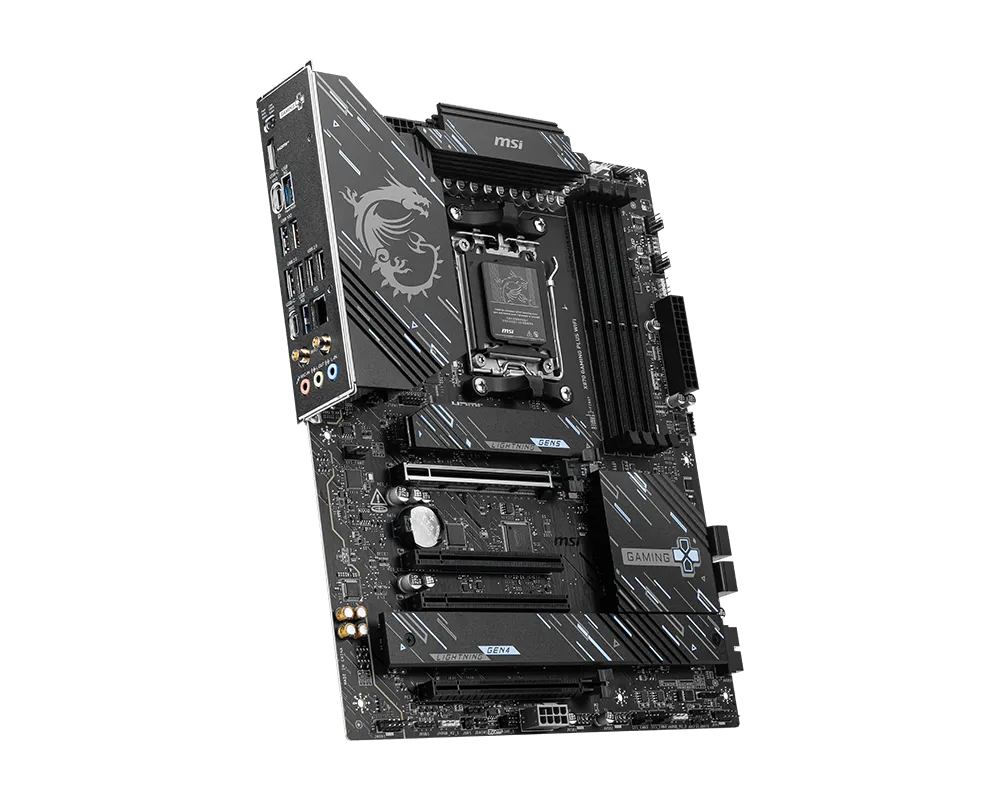 Carte mère MSI X870 AM5 ATX - DDR5, PCIe 5.0, USB4, Wi-Fi 7, LAN 5G