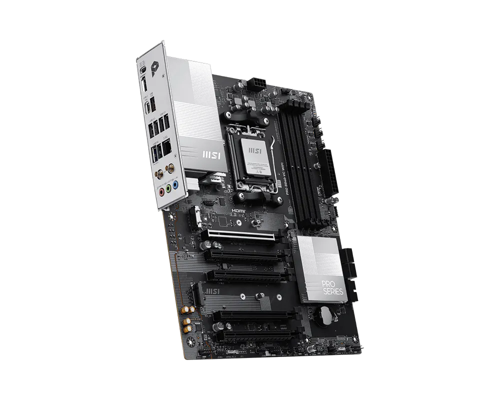 MSI B840 AM5 ATX Motherboard - DDR5, Wi-Fi 7, PCIe 4.0, 2.5G LAN