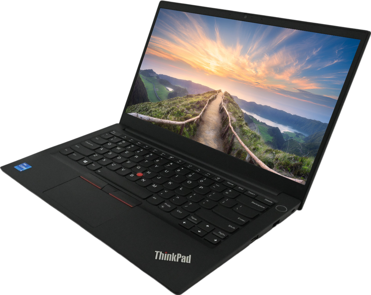 Ordinateur portable professionnel Lenovo ThinkPad E14 Gen 2 reconditionné – Intel Core i5-1135G7 | Écran tactile 14" FHD | 16 Go de RAM | SSD 256 Go | Windows 11 Pro