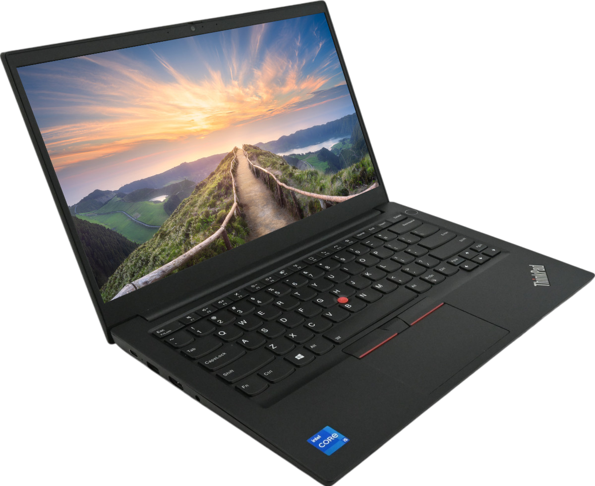 Ordinateur portable professionnel Lenovo ThinkPad E14 Gen 2 reconditionné – Intel Core i5-1135G7 | Écran tactile 14" FHD | 16 Go de RAM | SSD 256 Go | Windows 11 Pro