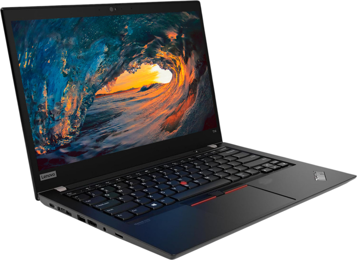 Ordinateur portable reconditionné Lenovo ThinkPad T14 Gen 2 - Intel Core i7-1185G7 | 14" FHD (1920 x 1080), 60Hz, 16 Go de RAM, 256 Go de SSD