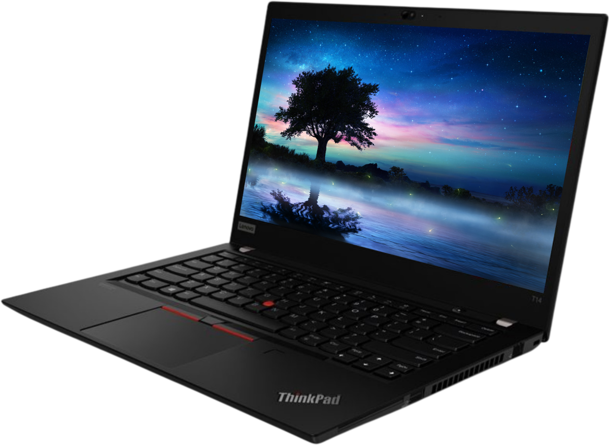 Ordinateur portable reconditionné Lenovo ThinkPad T14 - Intel Core i5-10310U | 14" FHD (1920 x 1080), 60Hz, 8 Go de RAM, SSD de 256 Go