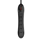 BlueDiamond 6-Outlet Surge Protector 2-Pack – 350 Joules – 15 ft Power Cord – Black