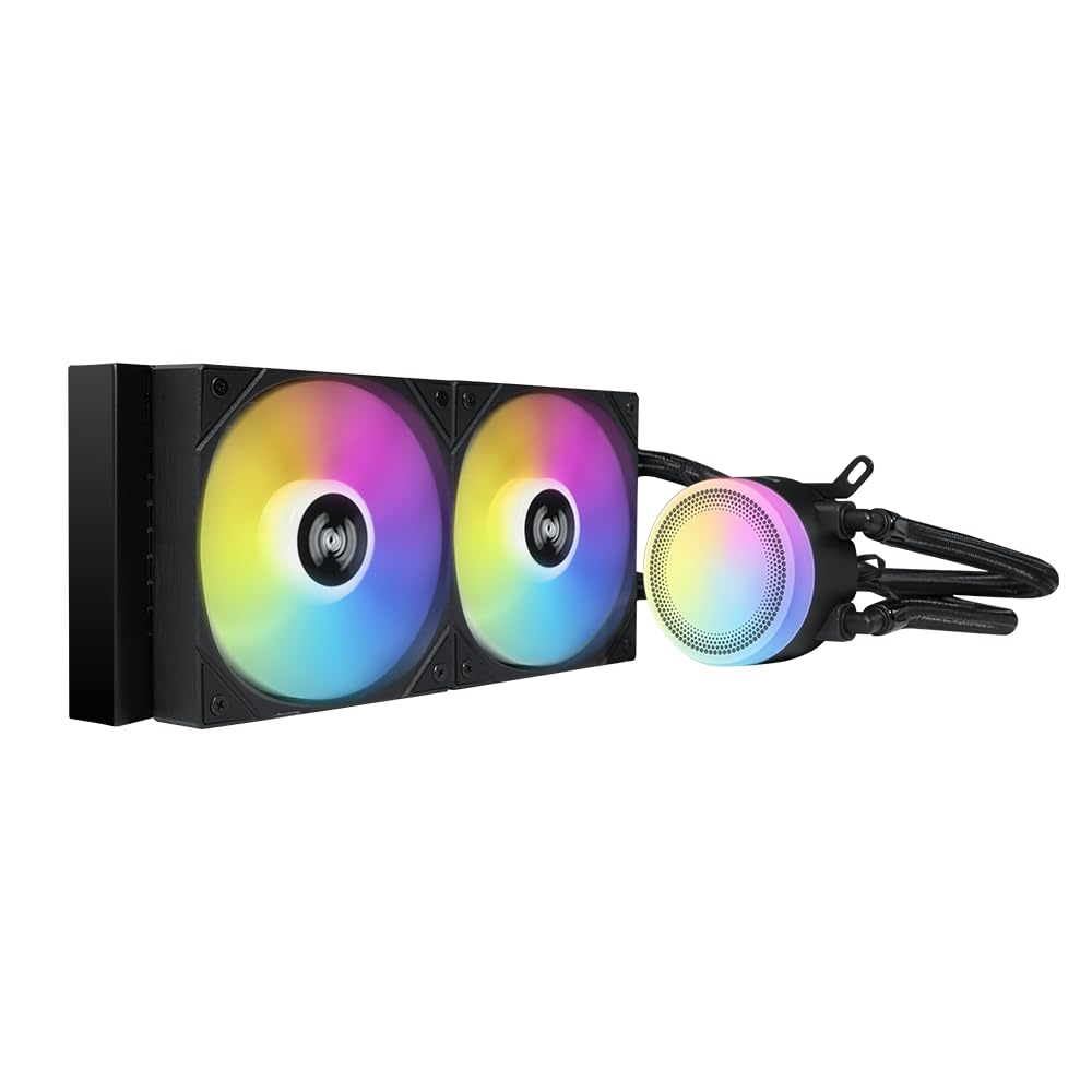 SAMA L40 ARGB CPU Liquid Cooler - 240mm AIO Water Cooling System